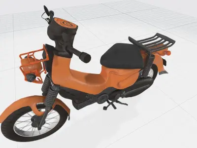 Honda Cross Cub 3D model