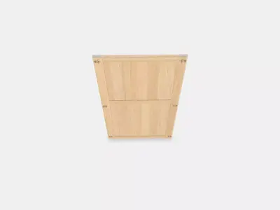 FORSBACKA Door 10 Low-poly 3D model