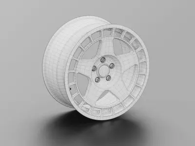 fifteen52 Turbomac Rim 3D Model 3D model