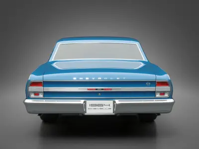 1964 Chevrolet Chevelle Malibu SS 3D model