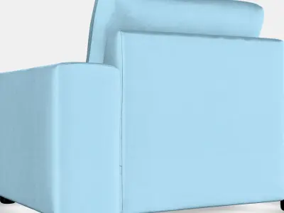 VIMLE Armchair 6 Low-poly 3D model