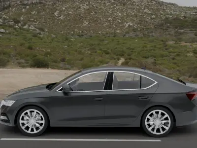 Skoda Octavia 3D Model 3D model