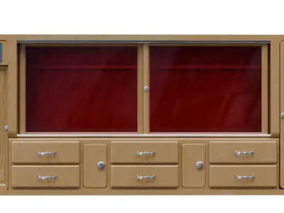 Dressing room 3D model buy