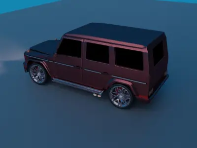 Mercedes G-Vagon  3D model