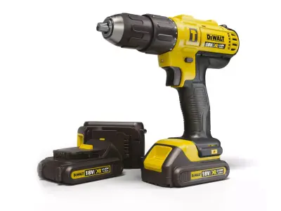 DeWALT Drill driver Low-poly 3D model