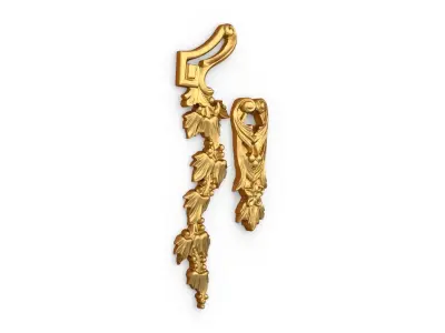 Classic carved decor ornament 480 3D print model