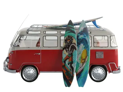 Surf Truck 3D model