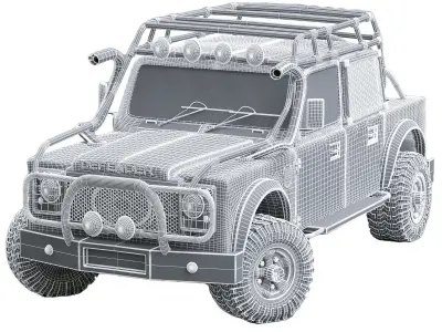 defender offroad 3D model