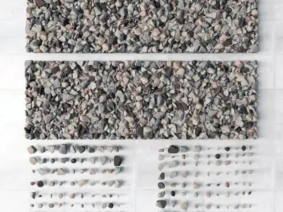 Stone splinter kit n3 3D model