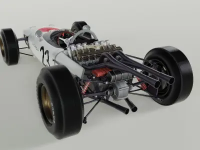 Honda RA 272 3D model