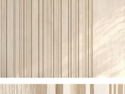 Wood panel set v03 3D model