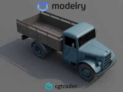 4x4 truck 3D model from CGTrader