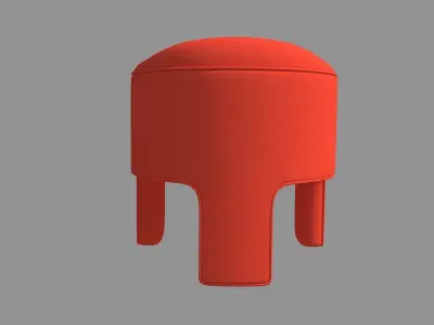 Armchair SIngle Sofa  3D model