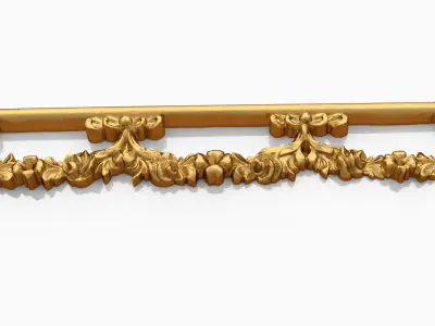 Classic decor ornament 100 3D model