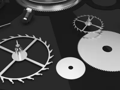 Watch Mechanism 3D model