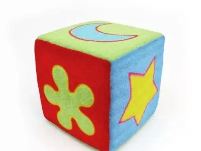 Plush Toy For Children 3D model