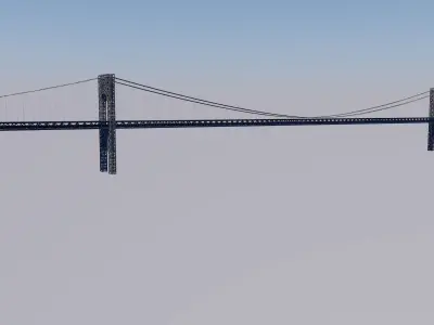 Washington Bridge 3D model