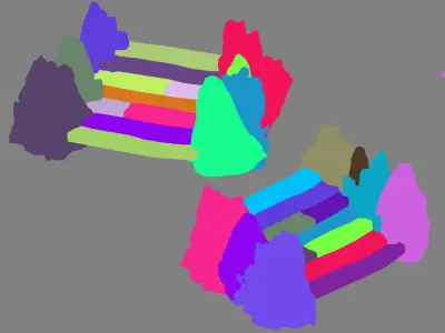 Stone Palace - Stone Ladder 01 3D model