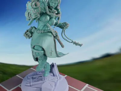 IMPERIAL RELIGIOUS FIGURE 1 10 SCALE 3D print model