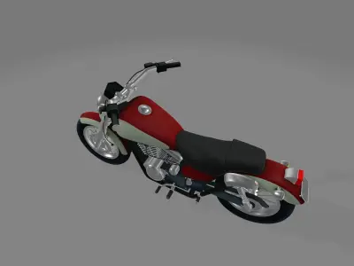 motorcycle high quality 3D model