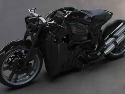 motorcycle Znb 3D model