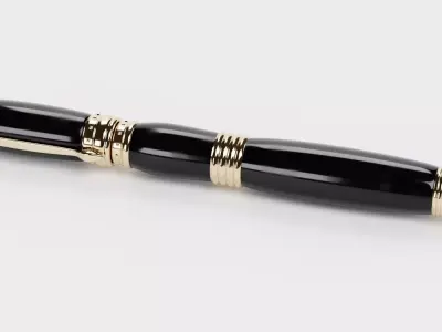 Luxury Ballpoint Pen V3 Low-poly 3D model