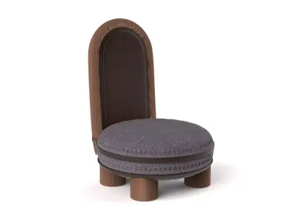 furniture Chair pouffe  3D model