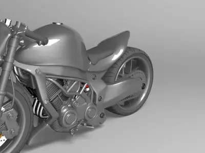 Kawasaki Ninja Street Fighter 3D model