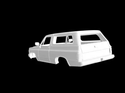 Chevrolet Blazer 1973 3D print model