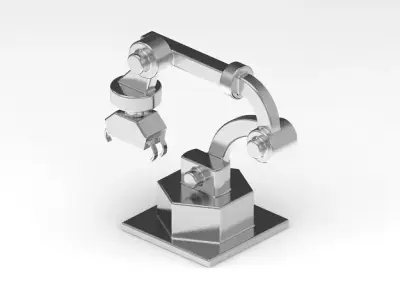Stylish Robot Arm 3D print model