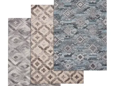 Rug Set 2201 3D model