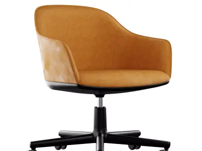 Vitra Softshell Chair 3D model