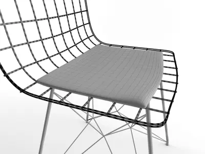 Chair wire 3D model