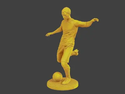 Soccer Player SP 002 3D print model