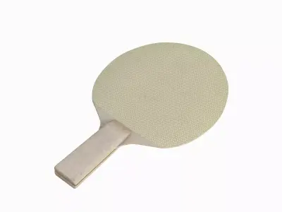 Table Tennis Racket 03 Low-poly 3D model