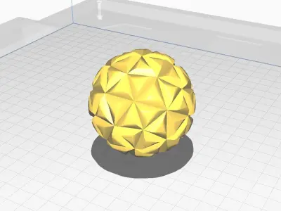 Art ball decoration Free 3D print model