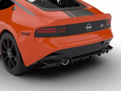 Nissan Z Heritage Edition 2024 3d model 3D model