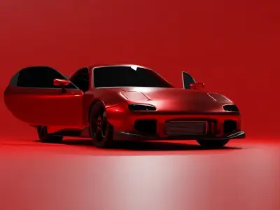 Mazda RX-7 3D model