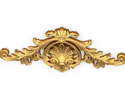 Classic decor ornament 25 3D print model