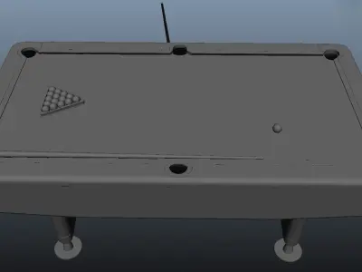 Pool Table 3D model