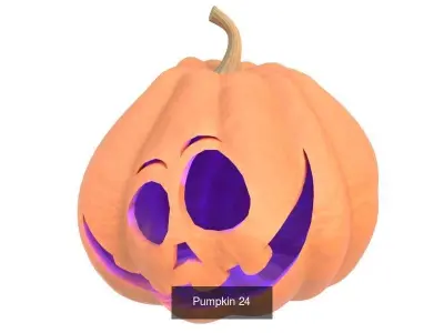 Pumpkin vol 01 3D Model Collection