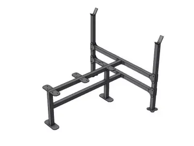 Chest bench for training 3D model