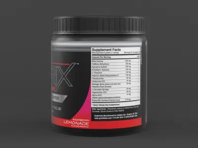 Protein Powder 3D model 175