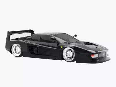  Ferrari Testarossa 3D model