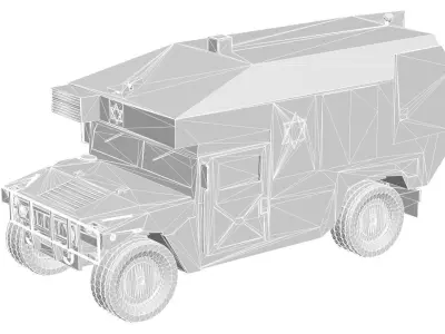 Cars - Ambulance Army 3D print model