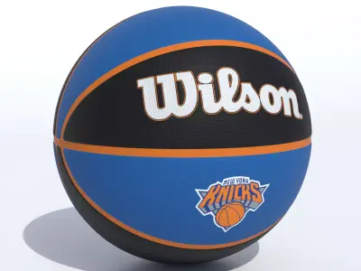 Wilson New York Knicks  Basketball 3D model