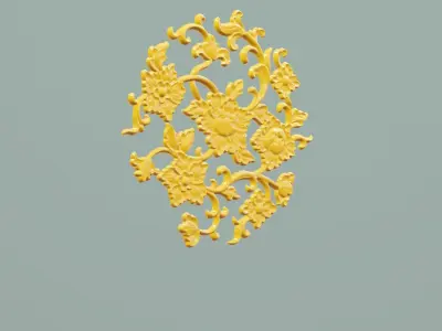 Flower Decor 3D print model 32