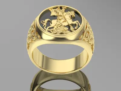 rings 136  3D print model