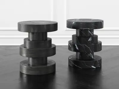 Apollo Stool 3D model