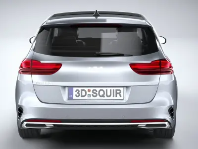 Kia Ceed SW PHEV 2021 3D model